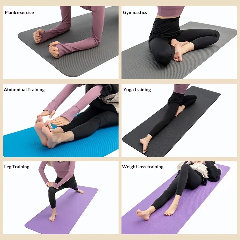 Pilates Yoga Mat Workout - Extra Thick Non Slip Yoga Mat
