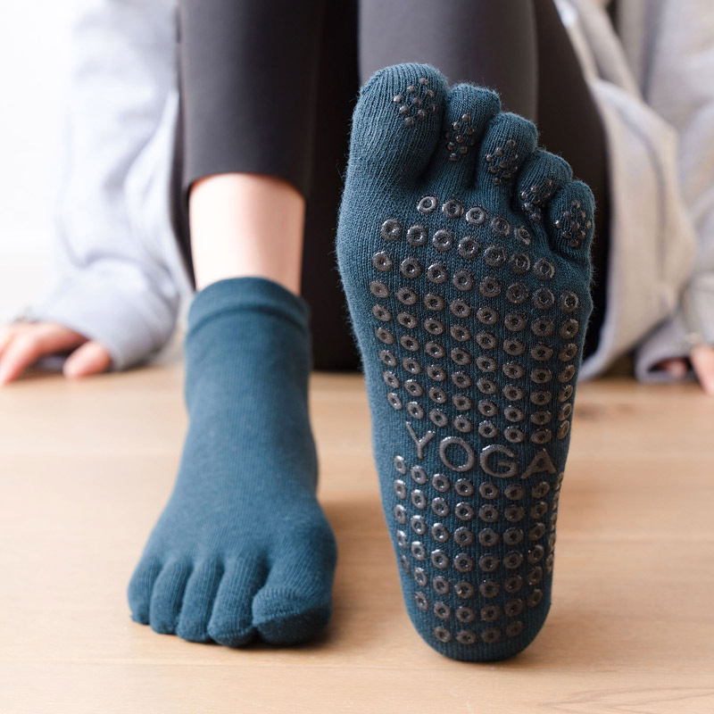 Pilates Yoga Ballet - Anti-Slip Women Pilates Socks Five Toe