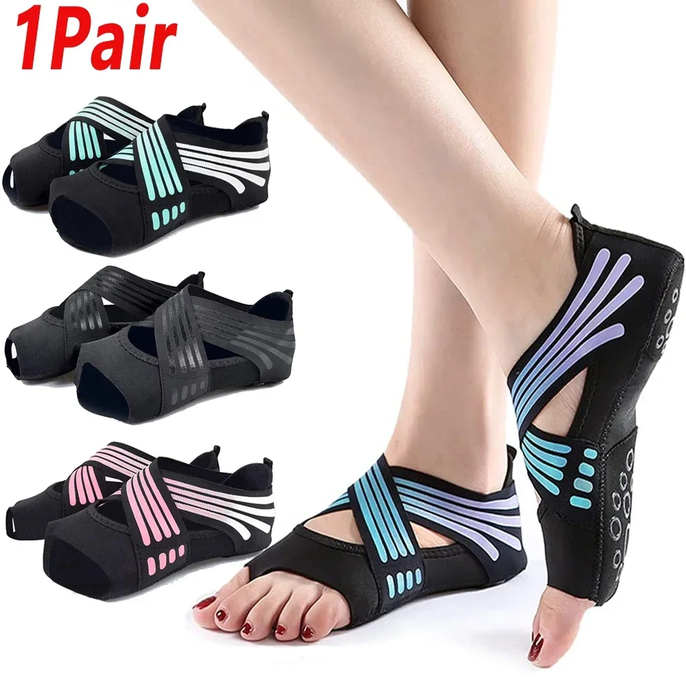 Pilates Yoga Ballet - 1Pair Professional Non-slip Gym Yoga Shoes