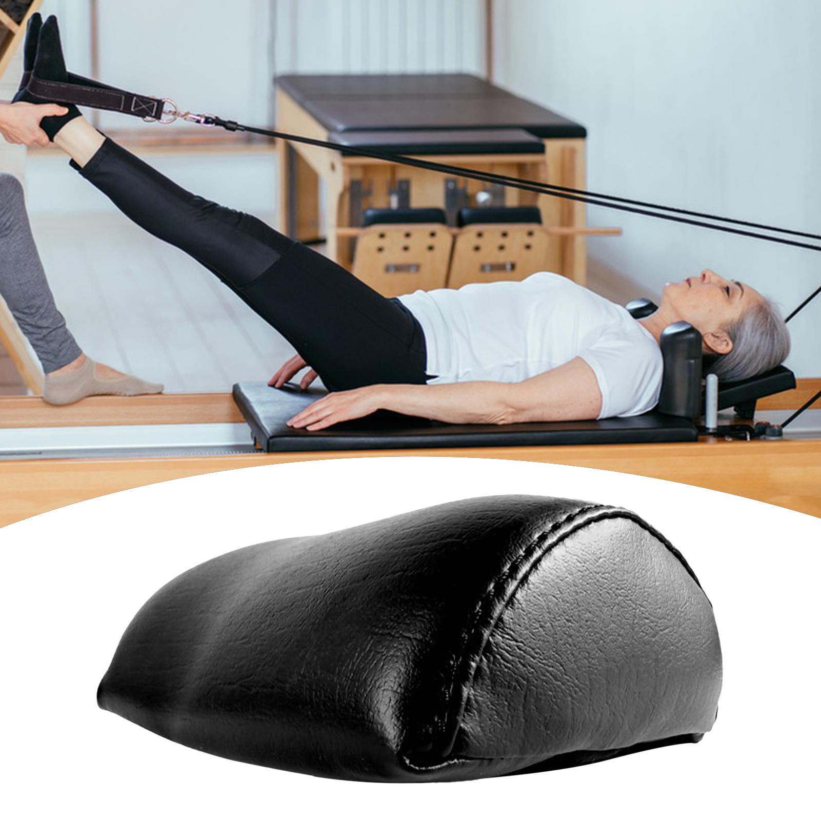 Pilates Yoga Mat Workout - Ergonomic Pilates Head Pillow, Workout Support