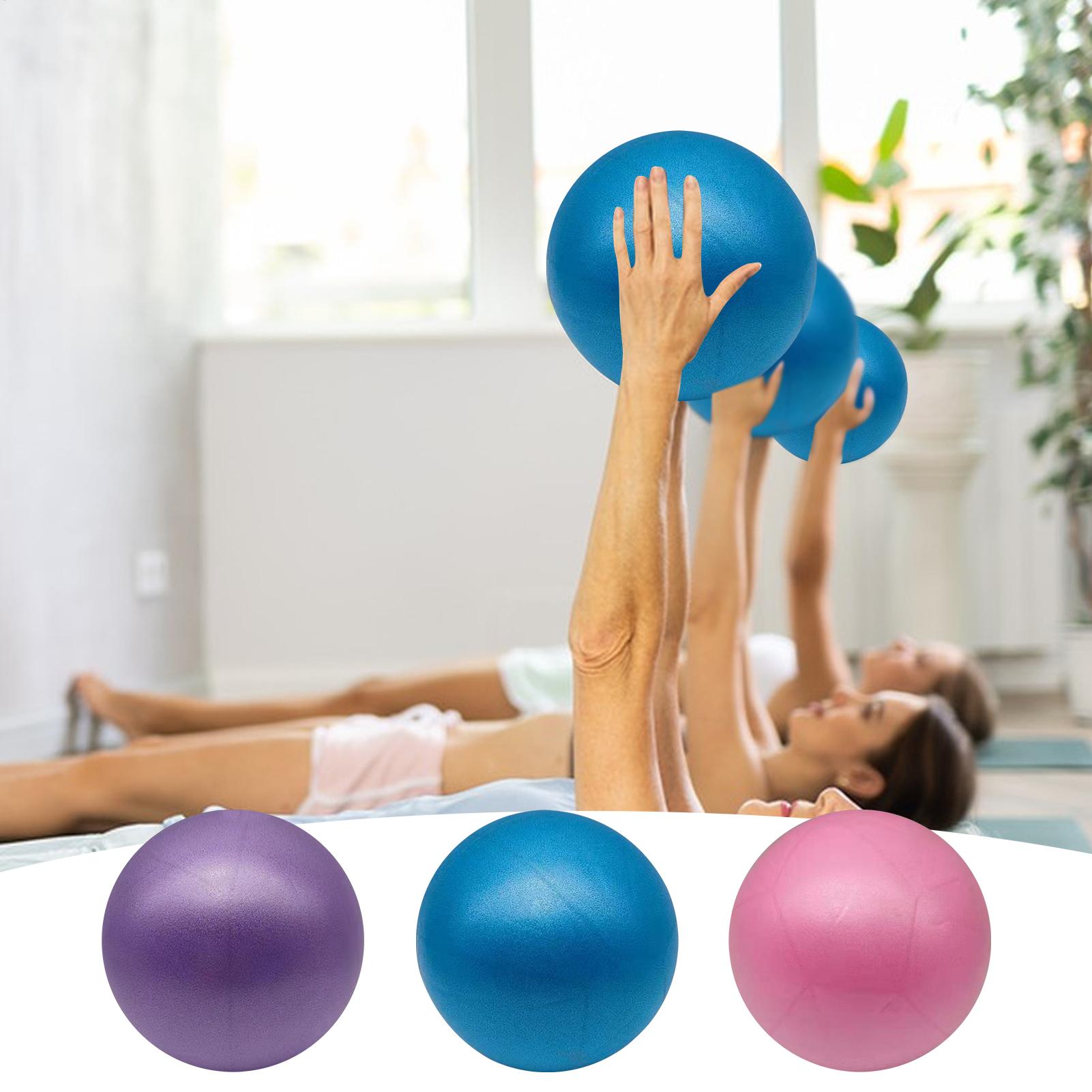 Pilates Toning Ball - 15CM Inflation Indoor Yoga Ball Fitness