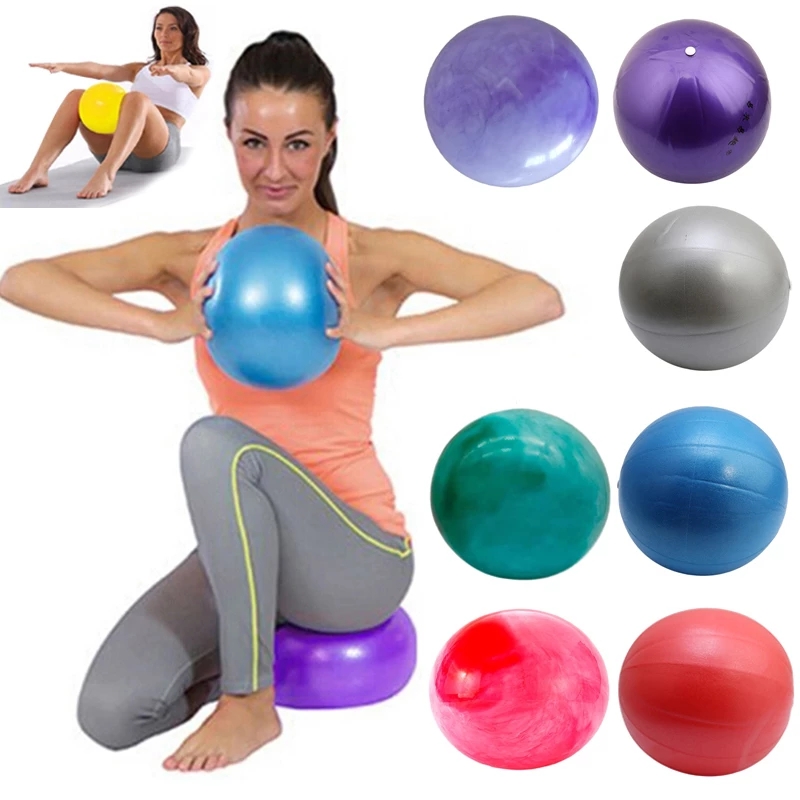 Pilates Toning Ball - New 25cm Yoga Ball Exercise Gymnastic