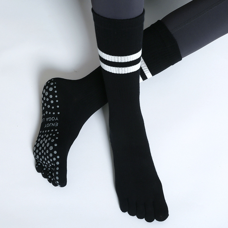 Pilates Yoga Ballet - Women Non-slip Five Fingers Yoga Socks