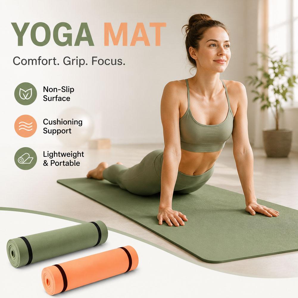 180x50cm Yoga Mats Anti-slip S - đánh giá và giá Pilates Yoga Matte