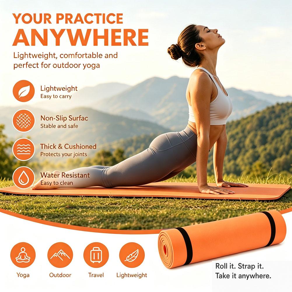 180x50cm Yoga Mats Anti-slip S - đánh giá và giá Pilates Yoga Matte