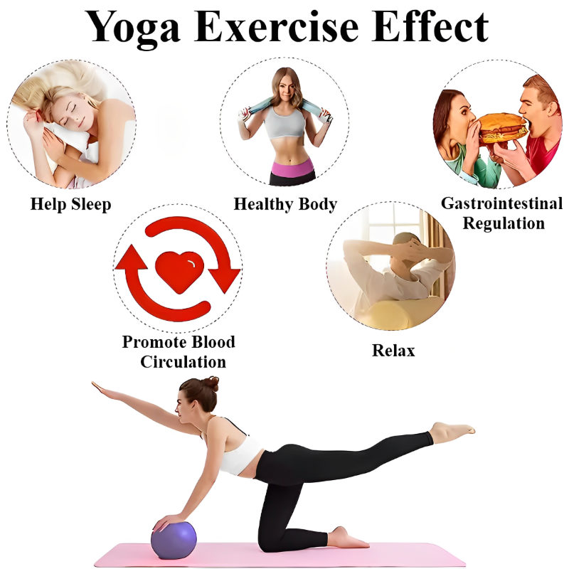 25cm Yoga Ball Exercise Gymnas - đánh giá và giá Pilates Toning Ball