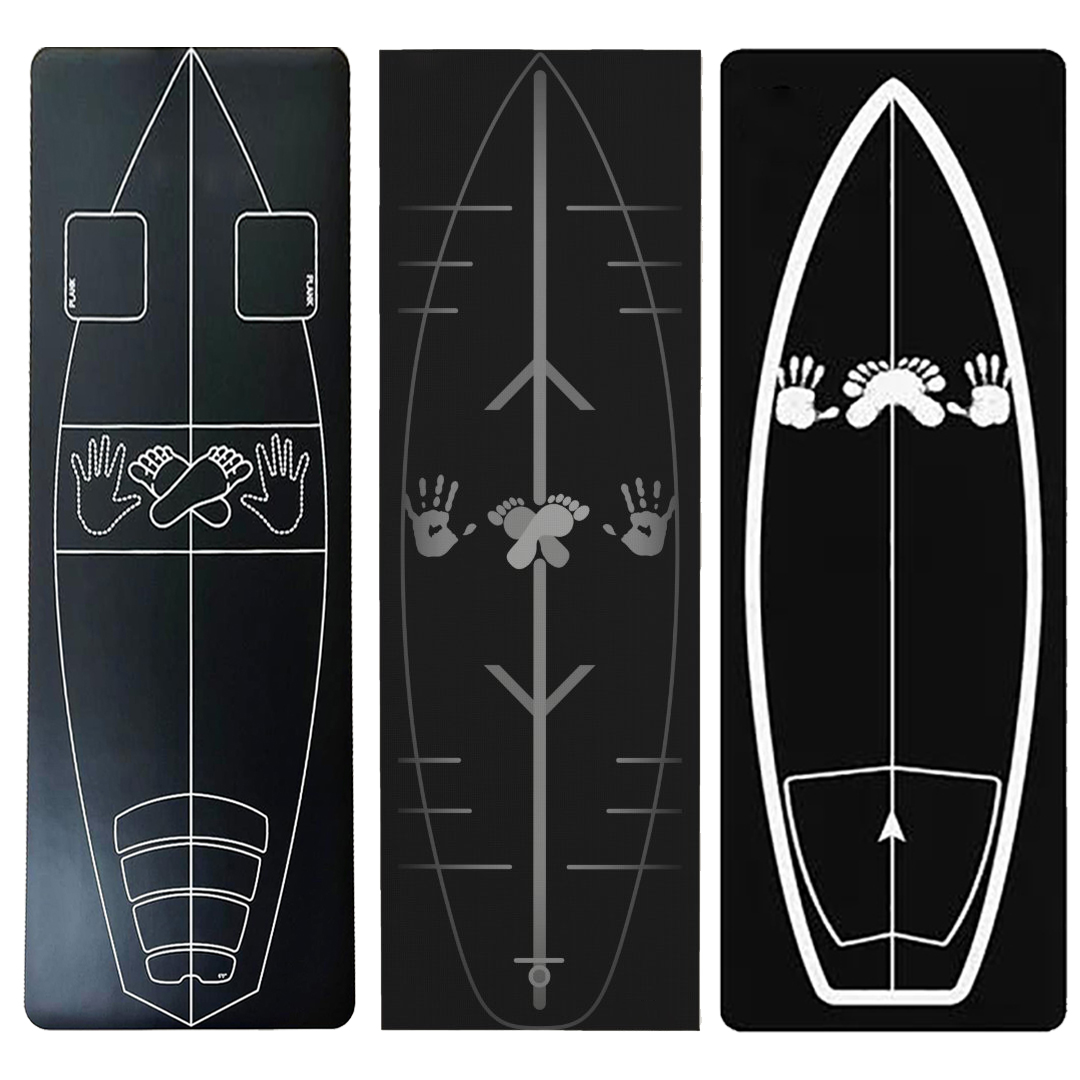 All-in-One Surf Yoga Mat, New  - đánh giá và giá Pilates Yoga Mat Workout