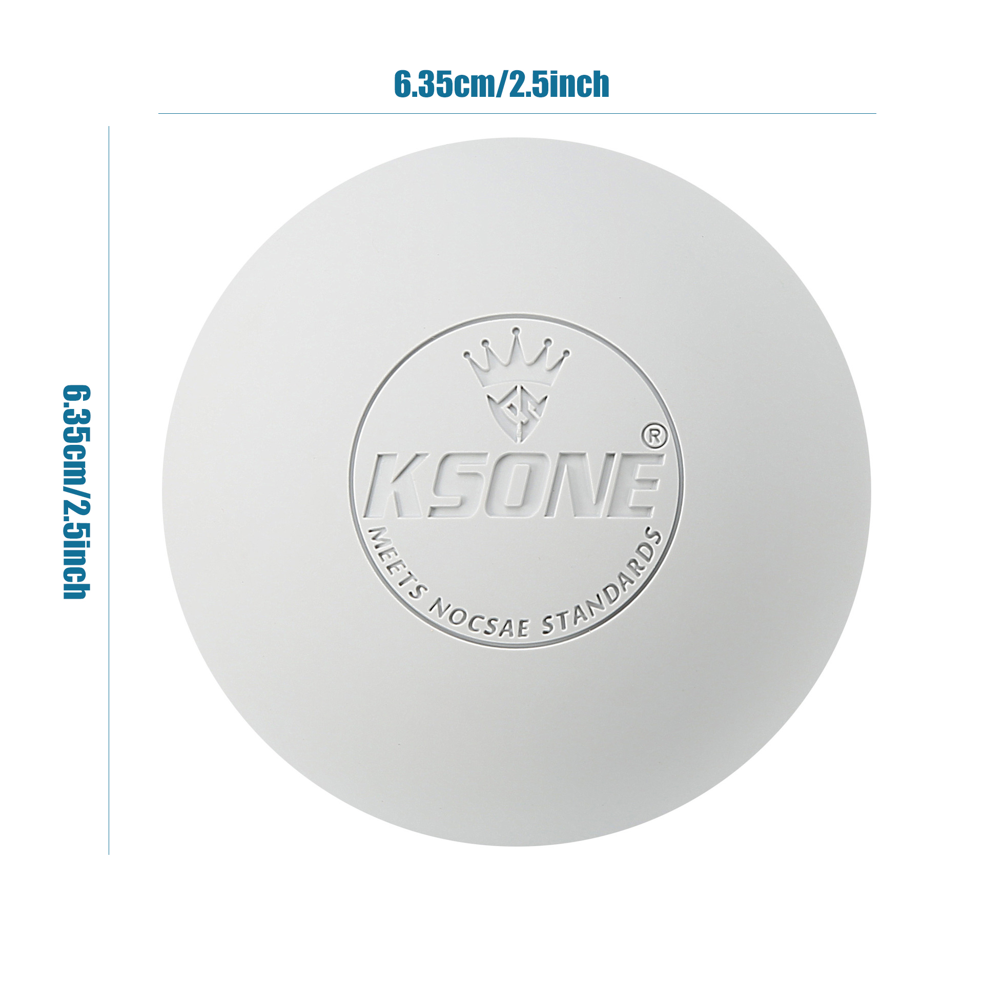 Solid Color KSONE Yoga Fascia  - đánh giá và giá Pilates Toning Ball