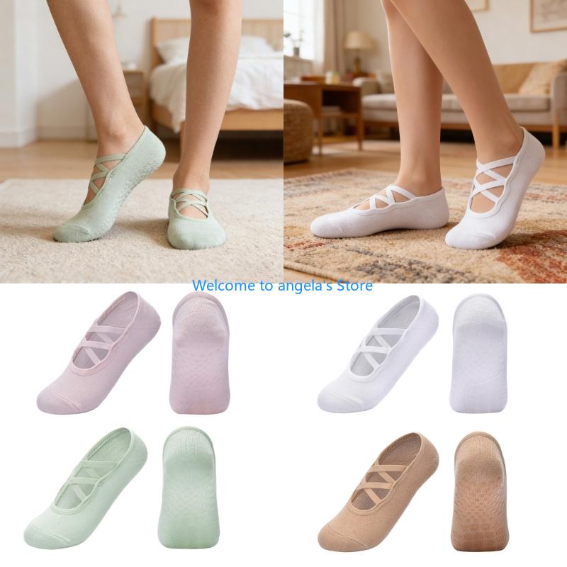 X4YC 2 Đôi Tất Nữ Dây Đeo chéo - đánh giá và giá Pilates Yoga And Barre