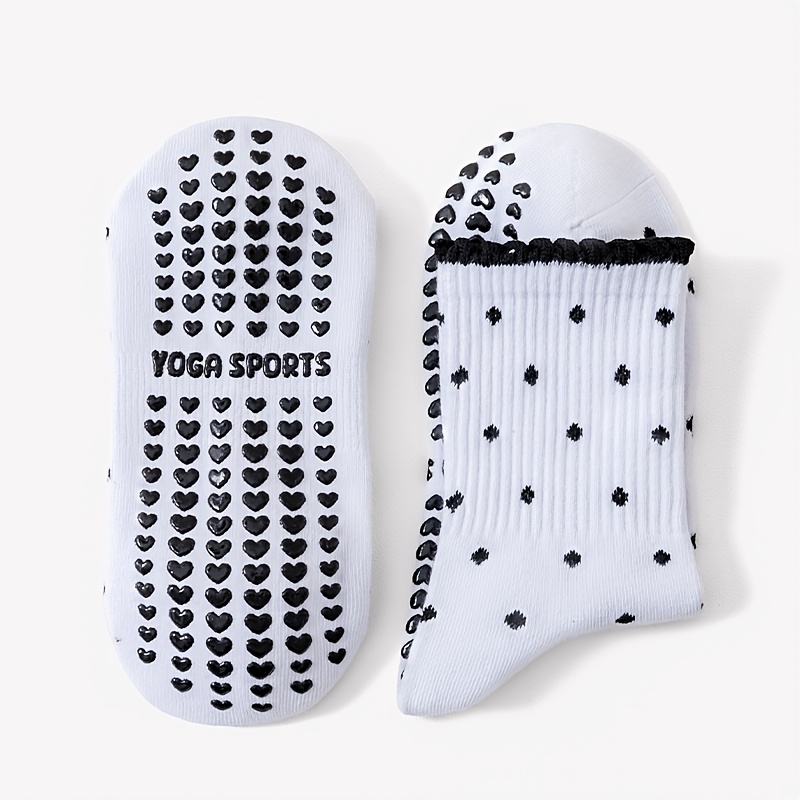 Women's White Black-Dot Non-Sl - đánh giá và giá Pilates Yoga And Barre