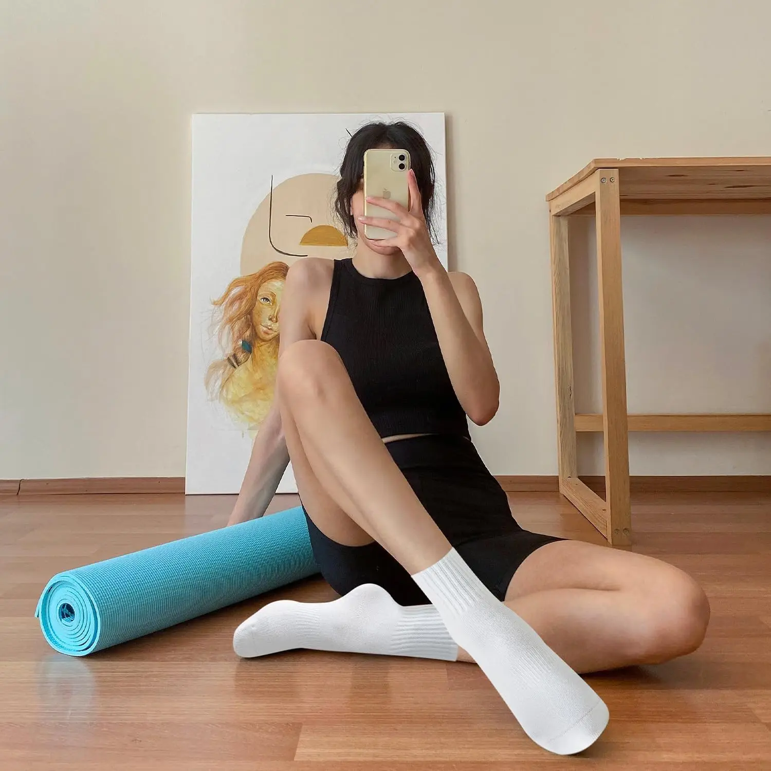 4 pairs of women's yoga socks, - đánh giá và giá Pilates Yoga Ballet