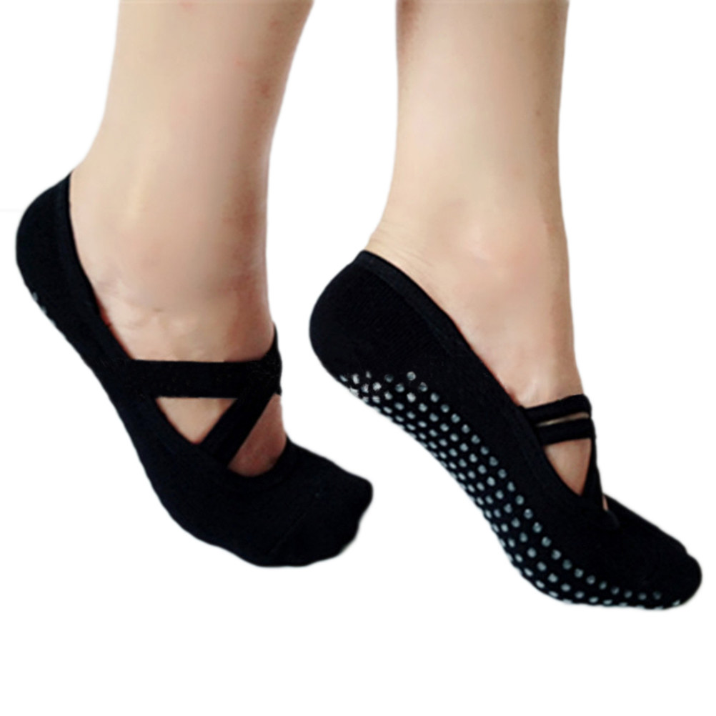 Yoga Socks Women Black Non Ski - đánh giá và giá Pilates Yoga And Barre
