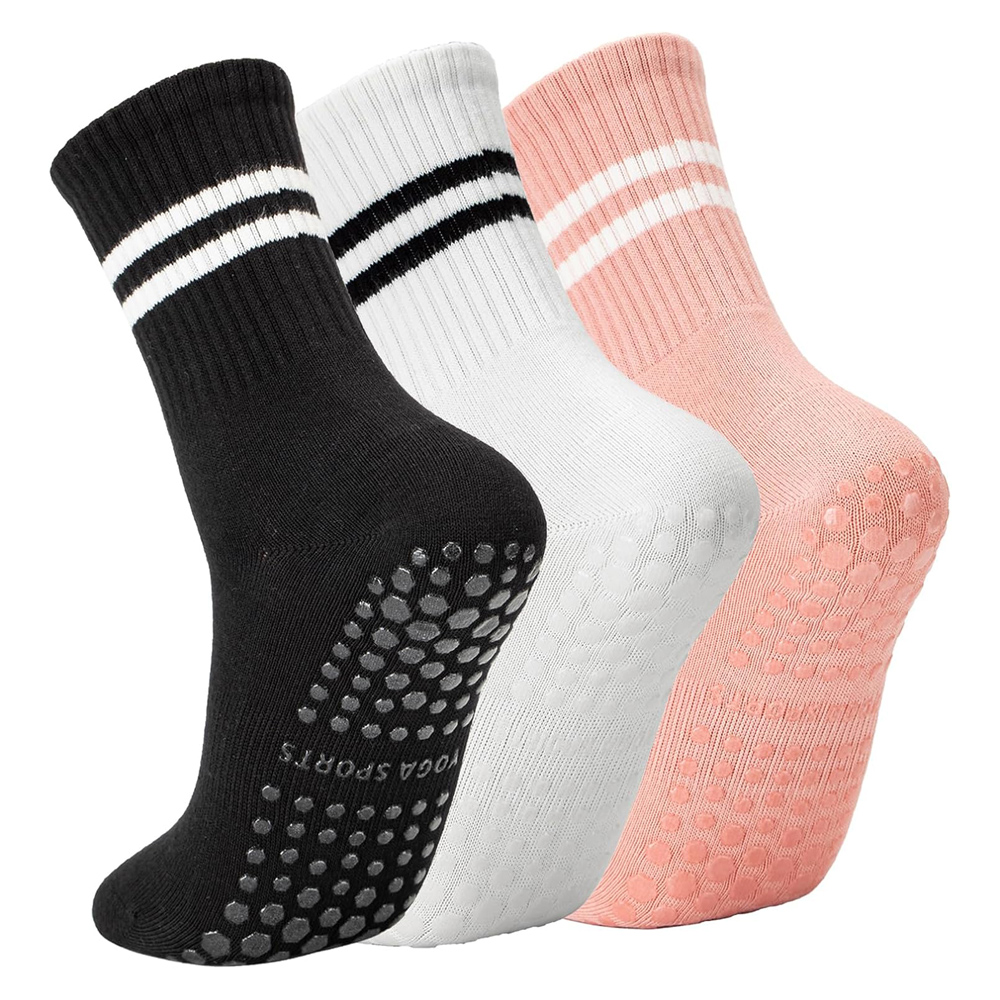 Yoga Pilates Socks with Grips  - đánh giá và giá Pilates Yoga Ballet