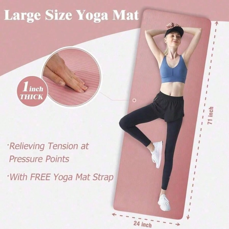 Yoga Mats BalanceFrom Yoga Mat - đánh giá và giá Pilates Yoga Mat Workout