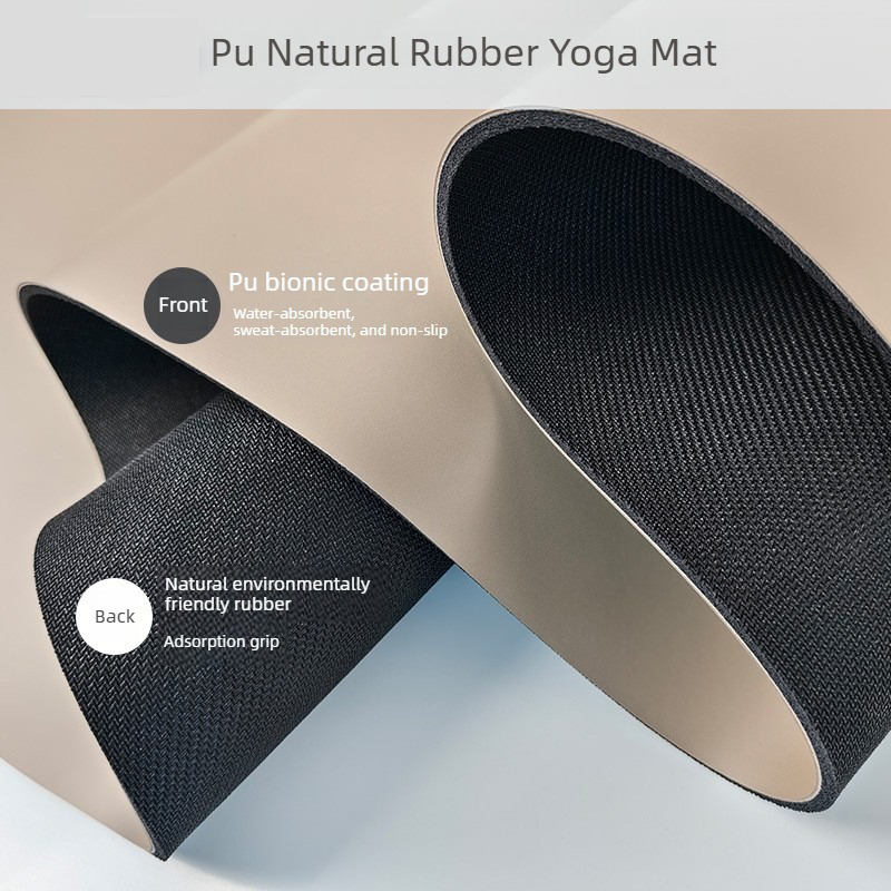 Oval Natural Rubber Yoga Mat P - đánh giá và giá Pilates Yoga Matte