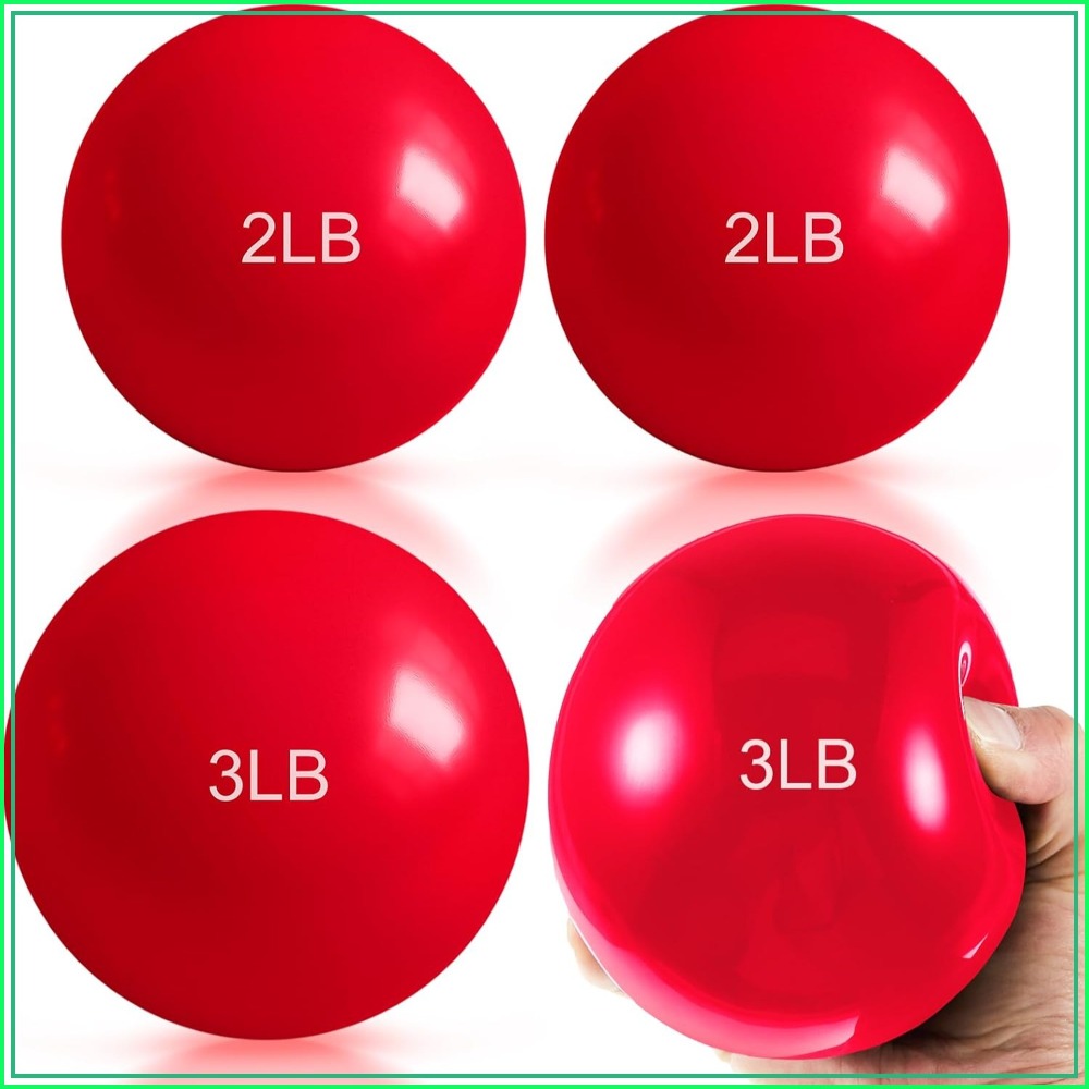 1lb-5lb Weighted Toning Balls  - đánh giá và giá Pilates Toning Ball