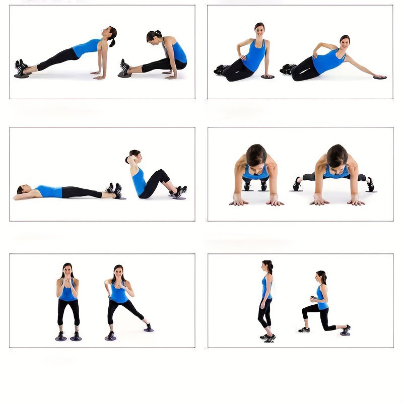 2 PC Pilates Slide Plate Yoga  - đánh giá và giá Pilates Yoga Matte