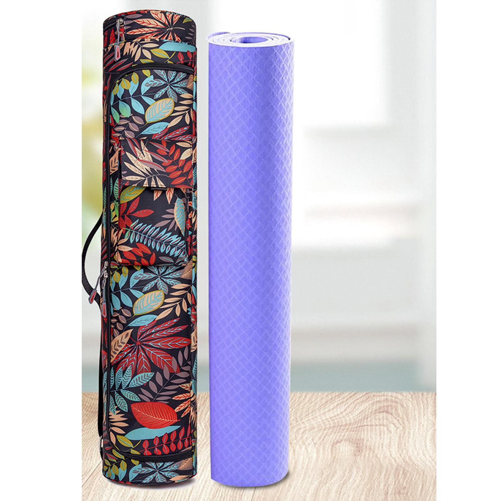 Non-slip Yoga Mat Bag Canvas D - đánh giá và giá Pilates Yoga Mat Workout