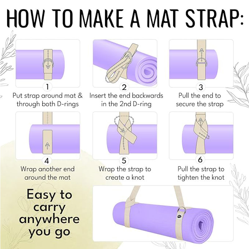 Adjustable Non Slip Strap, Sui - đánh giá và giá Pilates Yoga Matte