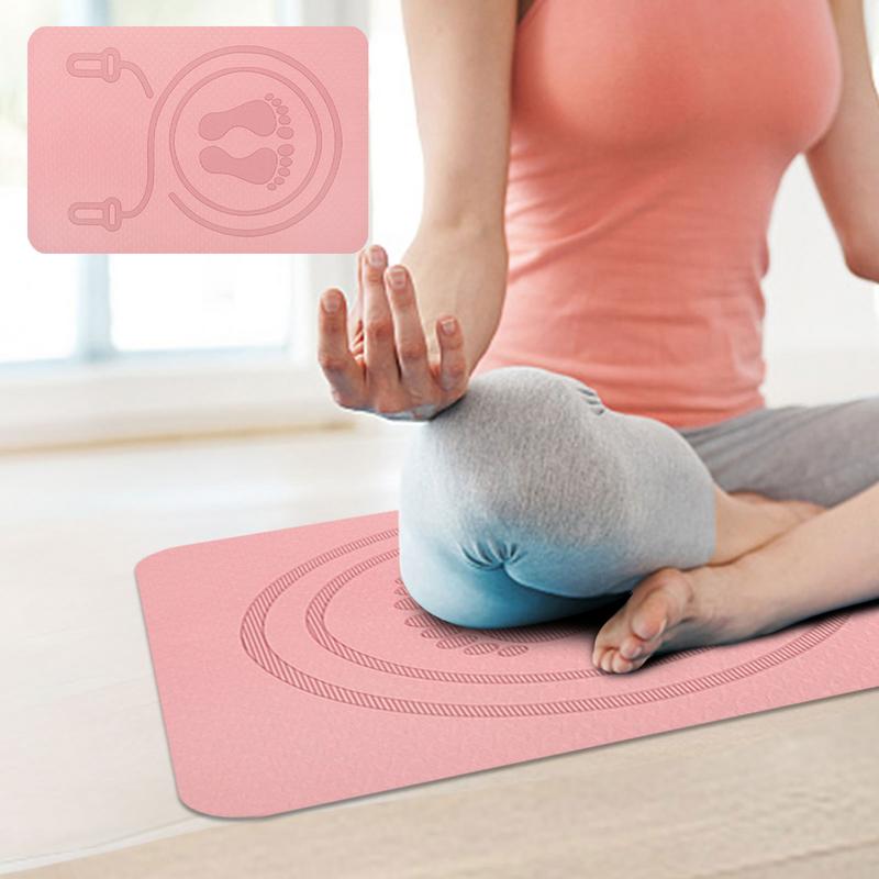 6mm Jump Rope Mat TPE Material - đánh giá và giá Pilates Yoga Mat Workout