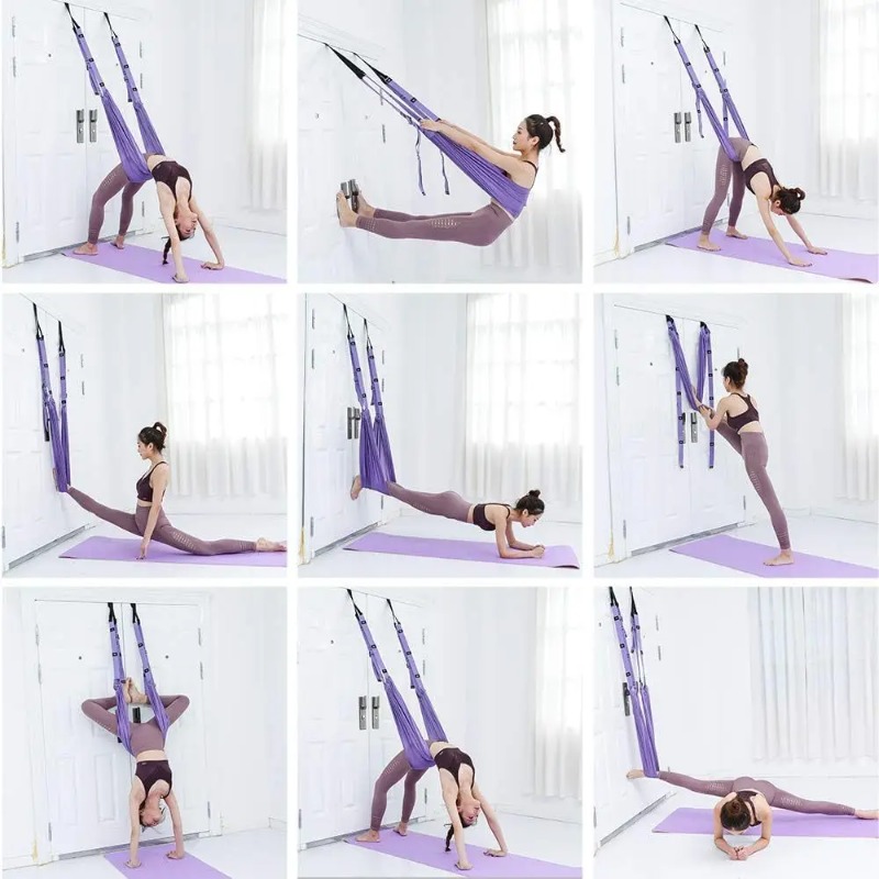 Adjustable Aerial Yoga Hammock - đánh giá và giá Pilates Yoga Body