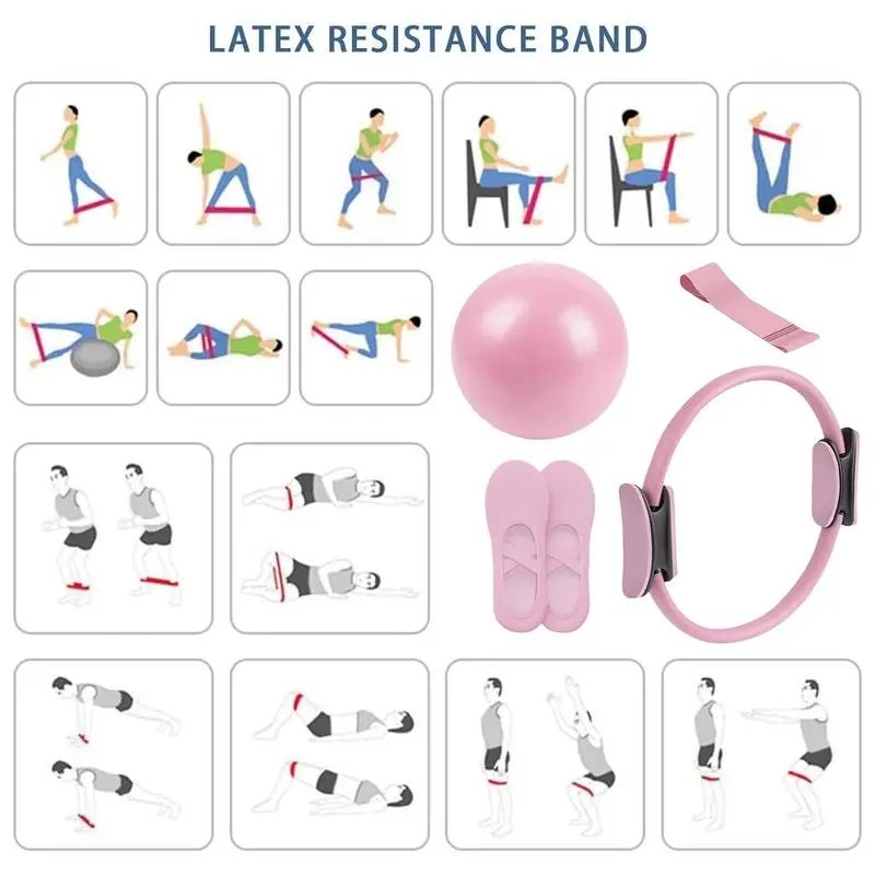 Pilates Ring and Ball Set Toni - đánh giá và giá Pilates Toning Ball