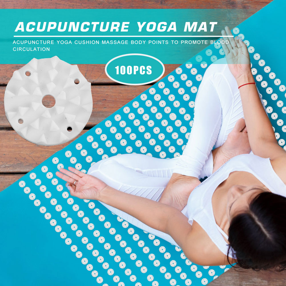 100pcs/set Lotus Acupressure Y - đánh giá và giá Pilates Yoga Matte